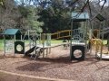 Playground at Silvan Reservoir Park, Dandenong Ranges, Victoria, Australia