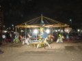 Merry-go-round for the kids at Marina Beach Chennai