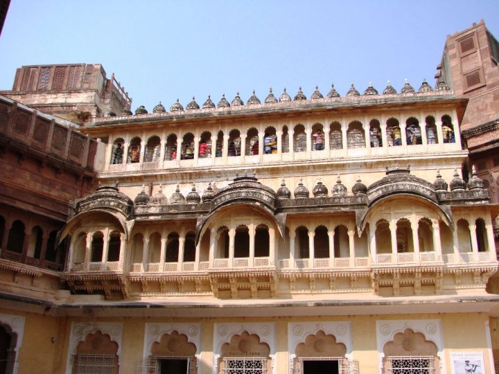 Mehrangarh-Fort-Jodhpur---Moti-Mahal-view-from-Moti-Mahal-Chowk