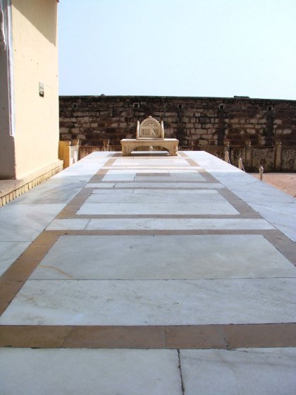 Mehrangarh-Fort-Jodhpur---The-anointment-courtyard