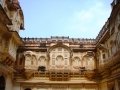 Mehrangarh-Fort-Jodhpur---View-of-Jhanki-Mahal-or-Glimpse-Palace-from-Singar-Chowki-Chowk