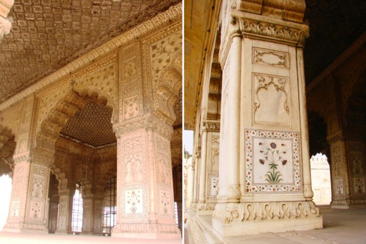Khas Mahal of Red Fort Delhi