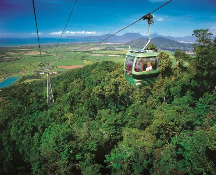 Beautiful vistas from the Skyrail Rainforest Cableway, Cairns, Queensland, Australia (Source physiotherapy.asn.au)