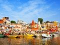 Varanasi ghats on the Ganga