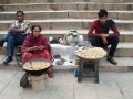 Varanasi-street-food---unshelled-peanuts-for-sale-at-Assi-Ghat