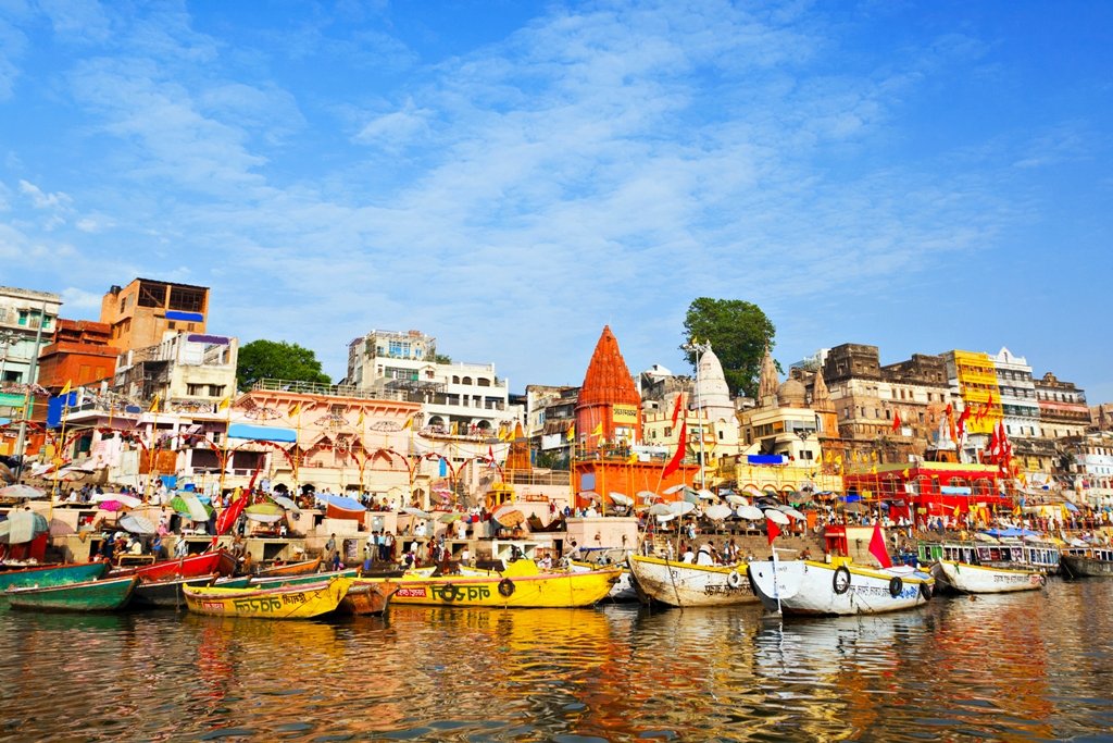 Varanasi Ghats On The Ganga Varanasi Ghats On The Ganga