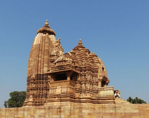 View of Vamana Temple Khajuraho